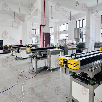 PA/PE/PP Single Wall Corrugated Electric Wire soft Pipe Forming Extrusion Machine